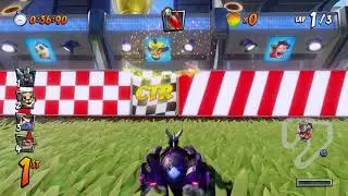 Crash Team Racing: Nitro Fueled (PS4) - Losing A Lap On Turbo Track