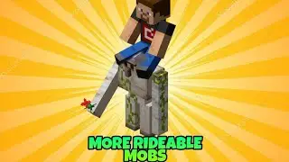 More rideables addon MCPE/BEDROCK Mod Showcase