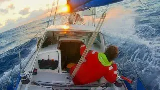 It's Now or Never. 28 Hours Sailing to Weather - Free Range Sailing Ep 200