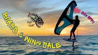 Big Board and Wing Sale at Blue Planet