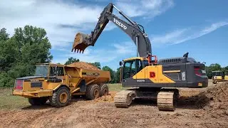 Moving A Bunch Of Dirt To Reshape The Backyard!