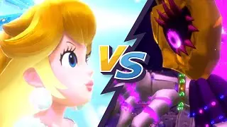 Radiant Peach vs Madame Grape - BOSS BATTLE - Princess Peach Showtime ENDING