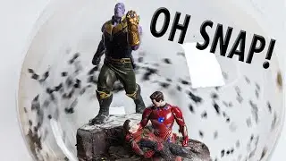 Infinity War Snowglobe! w/ Peter Parker Particles!