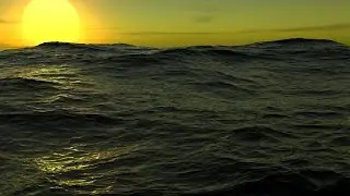 Test Oceano Real En C4D