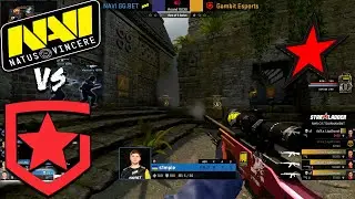GRAND FINAL Gambit vs NAVI  | StarLadder CIS RMR 2021 | 1 MAP | CS GO HIGHLIGHTS 2021