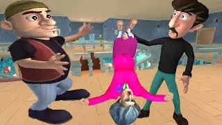 ПРАНКИ НАД ГРАБИТЕЛЯМИ #2 - ОТ СОЗДАТЕЛЕЙ ЗЛОЙ УЧИЛКИ scary teacher 3d Scary Robber 3d Home Clash