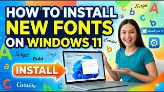 Steps to Install New Fonts on Windows 11