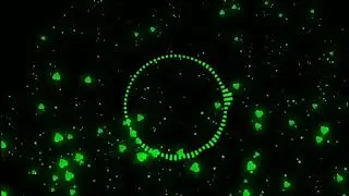 NEW AUDIO SPECTRUM | Black Screen |  With Green Heart's | AAA #16
