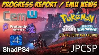 Progress Report/Emulation News - Cemu 2.0-88 / ShadPS4 / Pokémon BD/SP / Uzuy Edge / JPCSP