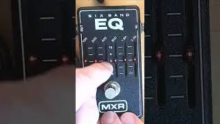 18db BOOST 6-band EQ *MXR M109 SIX 