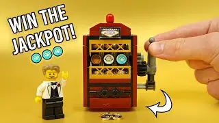 Working LEGO Slot Machine - How To Build