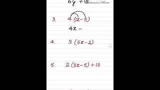 Learn simplifying algebraic ￼expressions🥳 #maths #learning