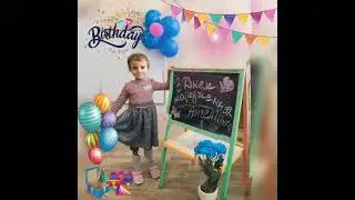 Ангеліні 5років. Вітання від садочку❤️