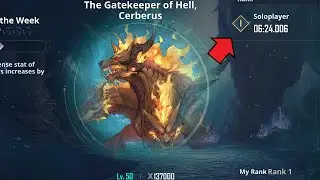 World First Challenge Mode Cerberus Kill? - Solo Leveling Arise