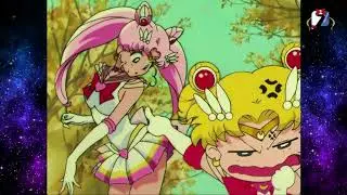 Serena y Rini Intercambian Edades - Fragmento Grabado De Azteca 7