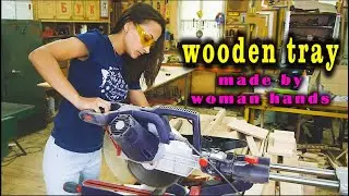 EXOTIC WOOD/ unusual board-tray/доска- поднос из экзотических пород дерева