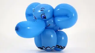 one balloon baby elephant – twisting tutorial