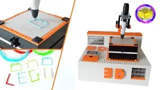 LEGO 3D Printer | Robotic 3D Machine