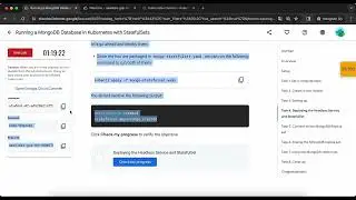 Running a MongoDB Database in Kubernetes with StatefulSets | GSP022