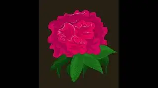 FLOWER DRAWING [ILLUSTRATOR] FLOWER ILLUSTRATION [RHODODENDRON ILLUSTRATION]