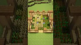 Minecraft Crop Farm🏡 #shorts