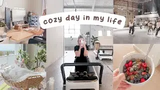 cozy days in my life ☕ slow mornings w/ coffee, unboxing cat goodies, pilates & first dance class