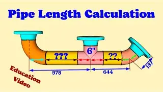 Pipe Length Calculation in Pipe Spool