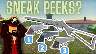 NEW Sneak Peeks and New Guns! - The Wild West ROBLOX
