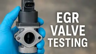 HOW TO TEST A EGR VALVE TESTING TUTORIAL P0222 P0223