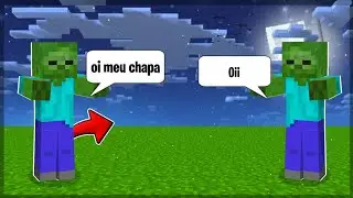 😲 Você sabia que os Zumbis podem CONVERSAR no Minecraft?