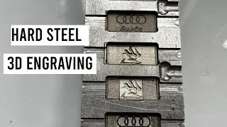 JPT MOPA 60W 100W 3D deep engraving hard steel mould