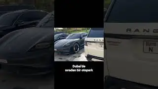 Dubai’de sıradan bir otopark