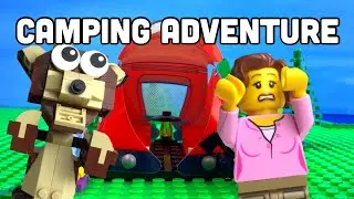 LEGO CAMPING ADVENTURE [STOP MOTION] lego camping fail stop motion (kids) stop motion animation