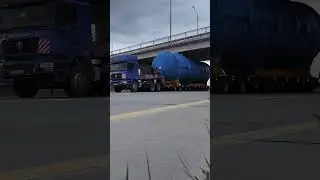 Как проехать под мостом с грузом высотой 5.6 метров?😱 #грузоперевозки #логистика