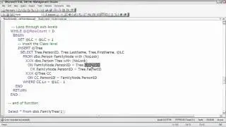 SQL Server  Navigating a Hierarchy