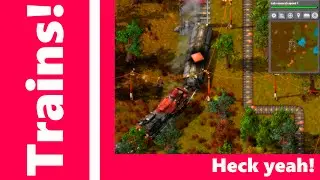 Factorio - Trains Heck Yeah Ep. 1