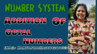 Number System- Addition of Octal Numbers