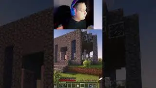 Наша хата в хардкоре! #Twitch #shorts #minecraft #game #youtubers