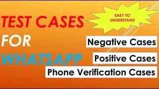 Test Cases For WhatsApp | Test Case for WhatsApp Chats
