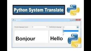 Python System Translate - Sytème de traduction en Python