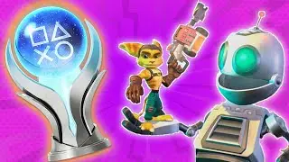 Having played this before, I KNOW this Ratchet and Clank Size Matters PLATINUM is a grind...