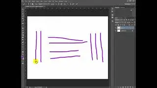 How To Draw Straight Lines In Photoshop With Brush