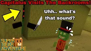 Capitalus Visits The Backrooms! (Super Bear Adventure)