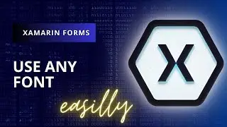 Xamarin Forms: Use any font with a single line of code