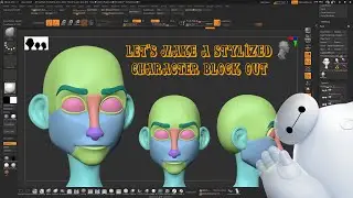 let's make stylized character block out