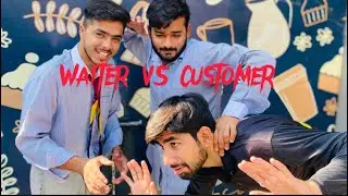 Waiter VS customer .Full time prank (the lafanders )