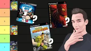 The ULTIMATE Licensed Game Tier List - Jeremy