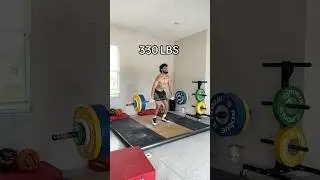 Maxing out my power clean