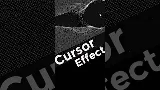 Cursor Effect using html and css #coding #webdesign #javascript #html5 #frontend #css3 #ui #html