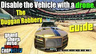 Disable The Vehicle With A Drone (How To EMP Vehicle With A Drone) GTA 5 Online